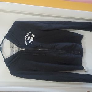 Victoria Secret PINK hooded zip up.
